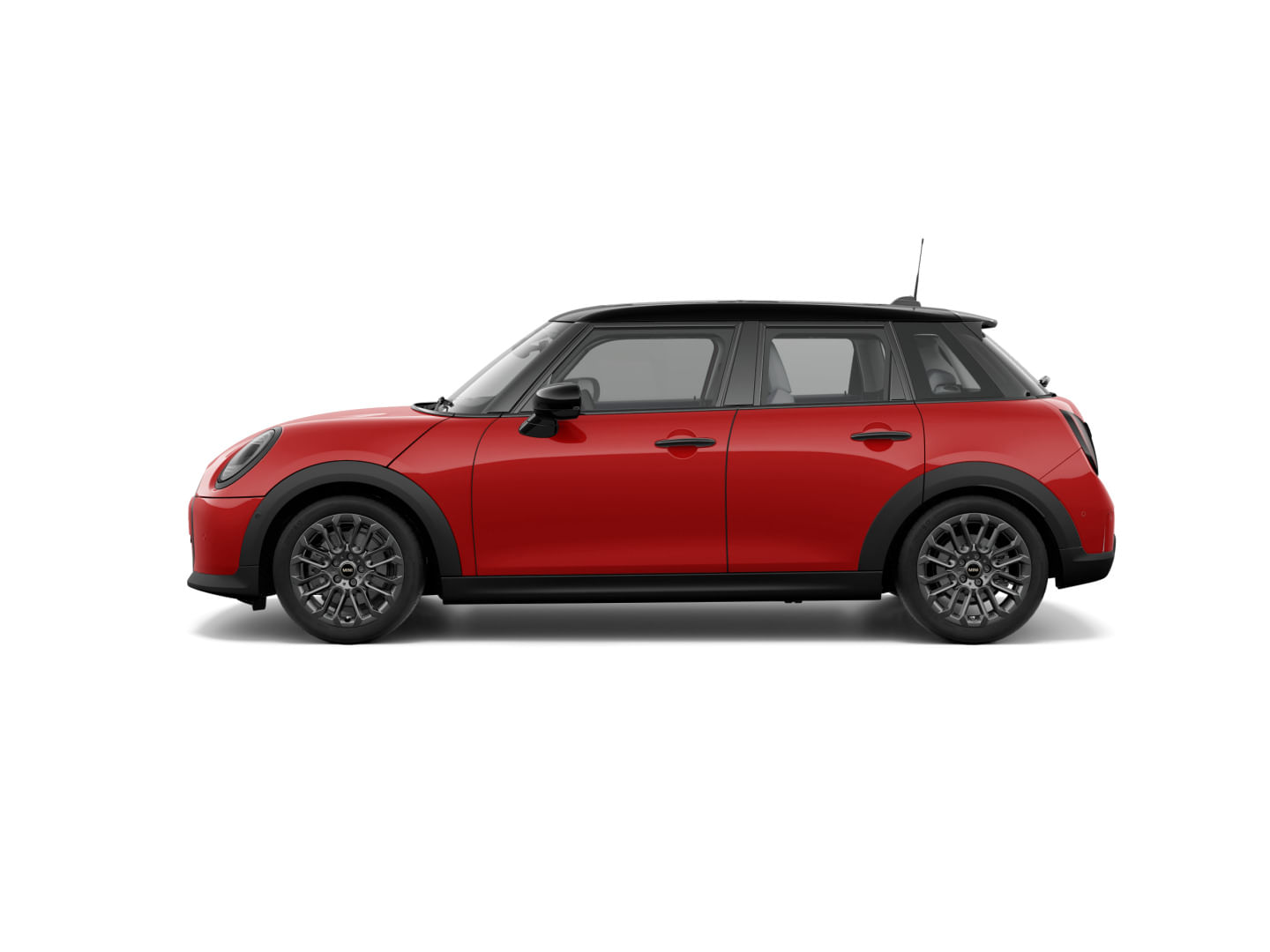 MINI - Cooper C (5 door) - Classic - Rojo Chili Ii - Vescin/Combinacion Tela | Gris/Azul - 2025