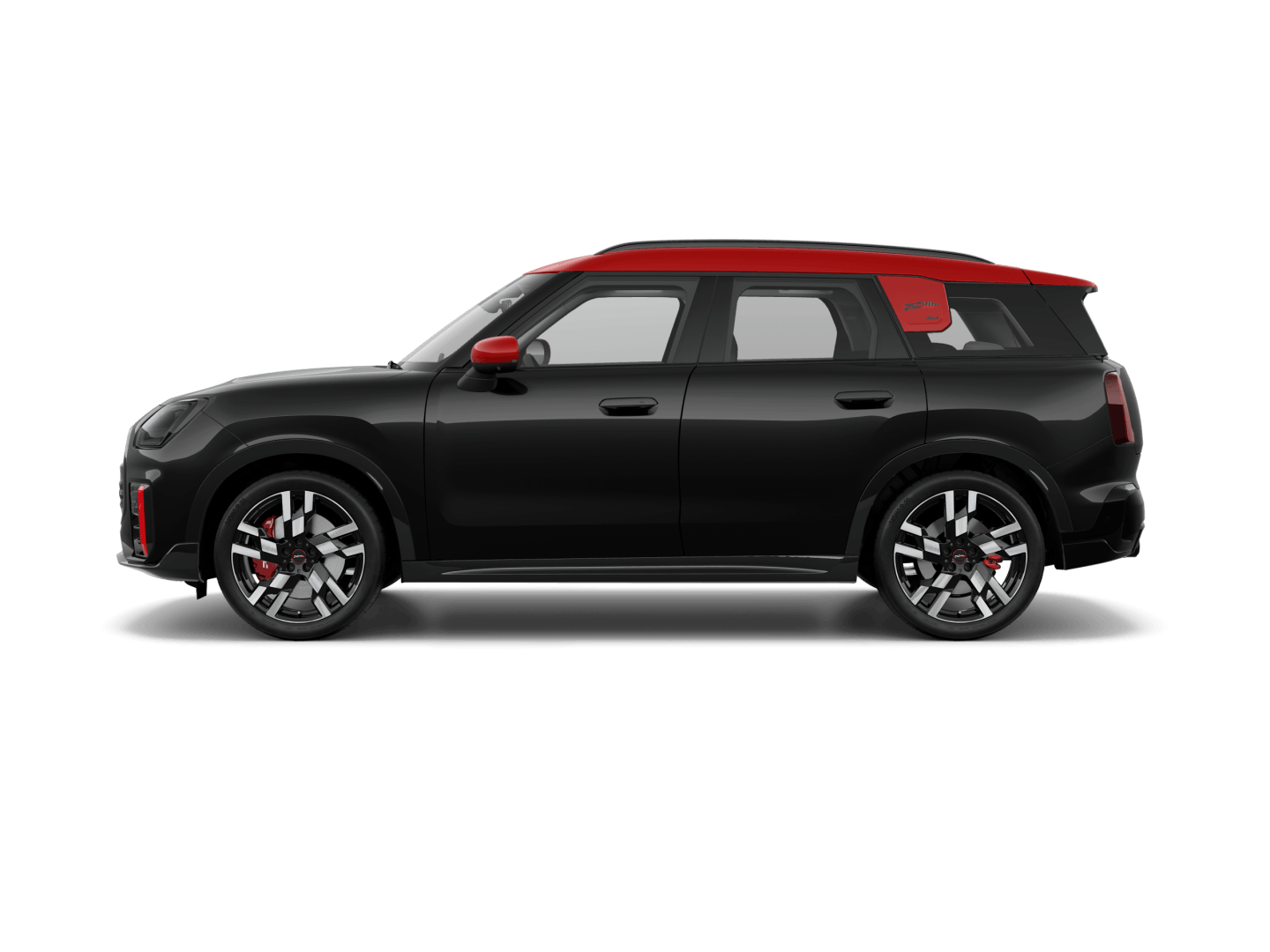 MINI - JCW Countryman ALL4 - Max - Gris Leyenda - Techo Rojo - Vescin/Combinacion Cord Negro Jcw - 2025