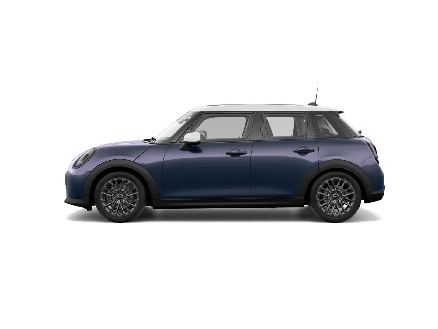 MINI - Cooper C (5 door) - Classic - Azul Indigo Atardecer - Techo Blanco - Cuero Vescin/Combinación Tela | Negro/Azul - 2026