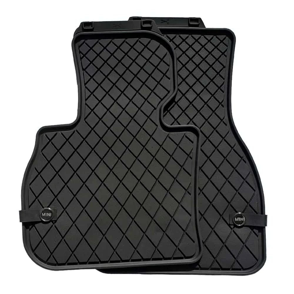 TAPETES DELANTEROS TODO TIEMPO ESSENTIAL BLACK MINI F60-NEGRO