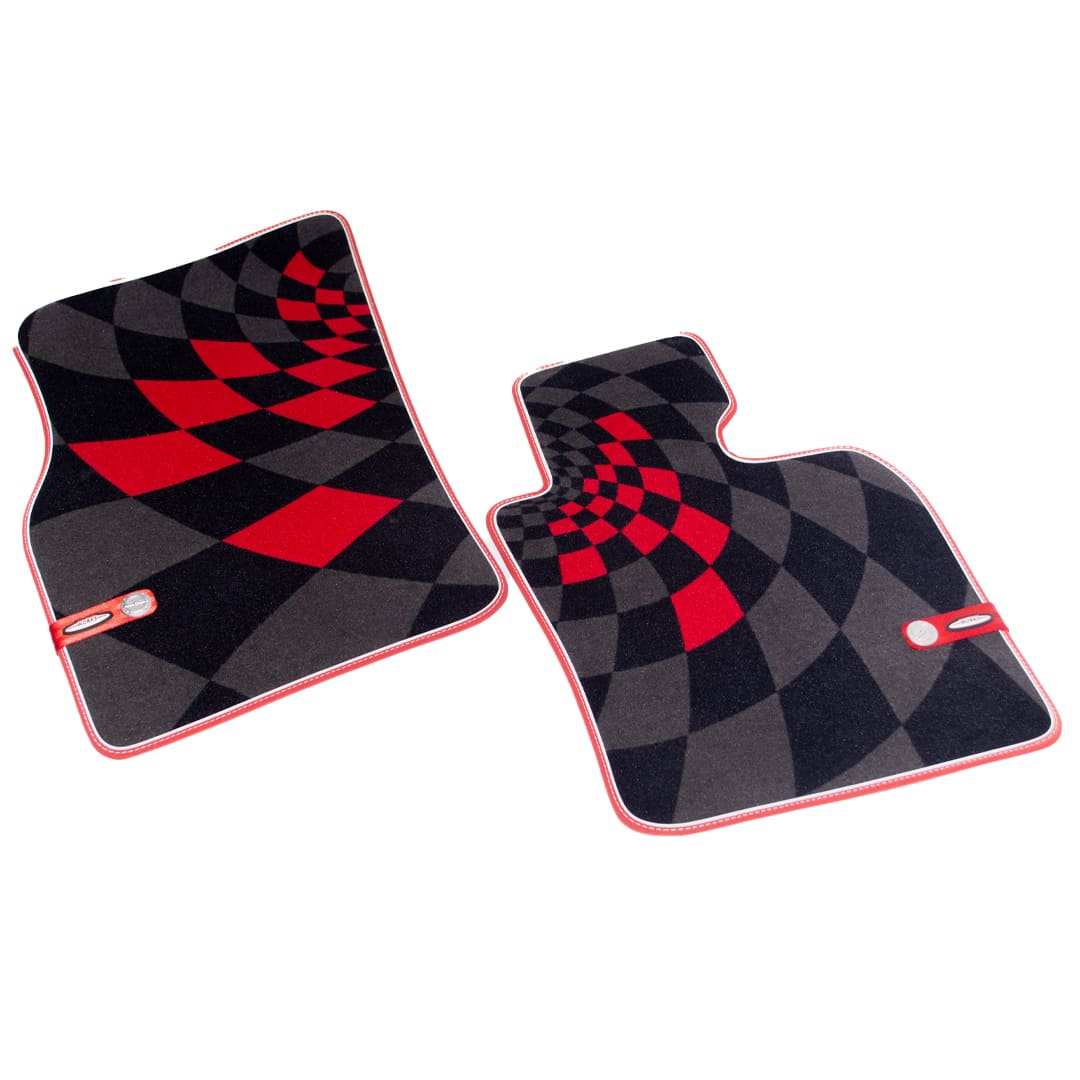 ALFOMBRILLAS DELANTERAS JOHN COOPER WORKS MINI F56/F55/F57 RHD-GRIS