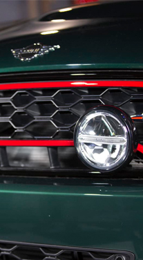 Faros mini cooper